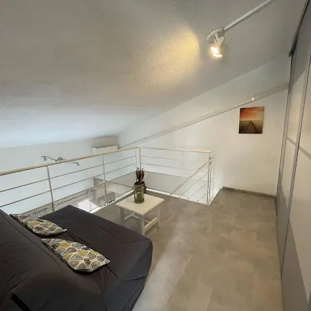 3 Pieces Mezzanine Avec Piscine, Tennis, Proche Et Port A Saint-cyprien, 6 Couchages - Fr-1-106-26 * Saint-Cyprien (Pyrenees-Orientales)