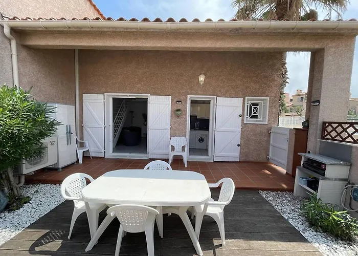 3 Pieces Mezzanine Avec Piscine, Tennis, Proche Et Port A Saint-cyprien, 6 Couchages - Fr-1-106-26 Villa Saint-Cyprien (Pyrenees-Orientales)