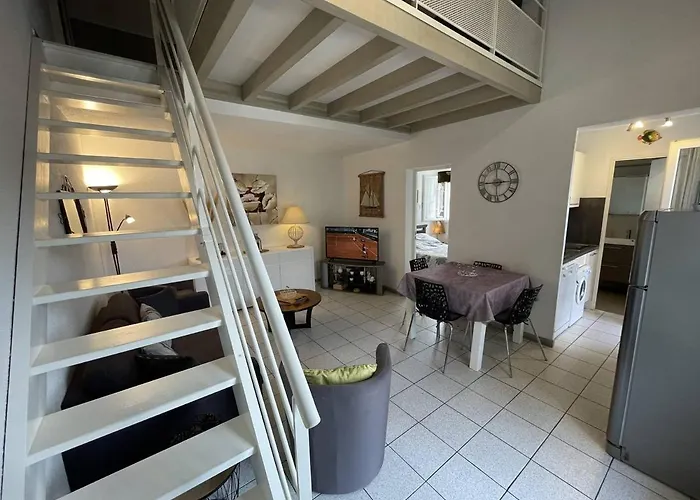 3 Pieces Mezzanine Avec Piscine, Tennis, Proche Et Port A Saint-cyprien, 6 Couchages - Fr-1-106-26 Saint-Cyprien (Pyrenees-Orientales)