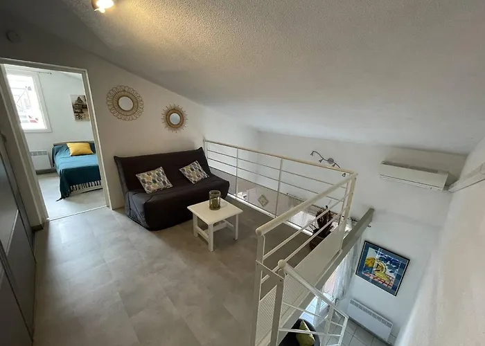 3 Pieces Mezzanine Avec Piscine, Tennis, Proche Et Port A Saint-cyprien, 6 Couchages - Fr-1-106-26